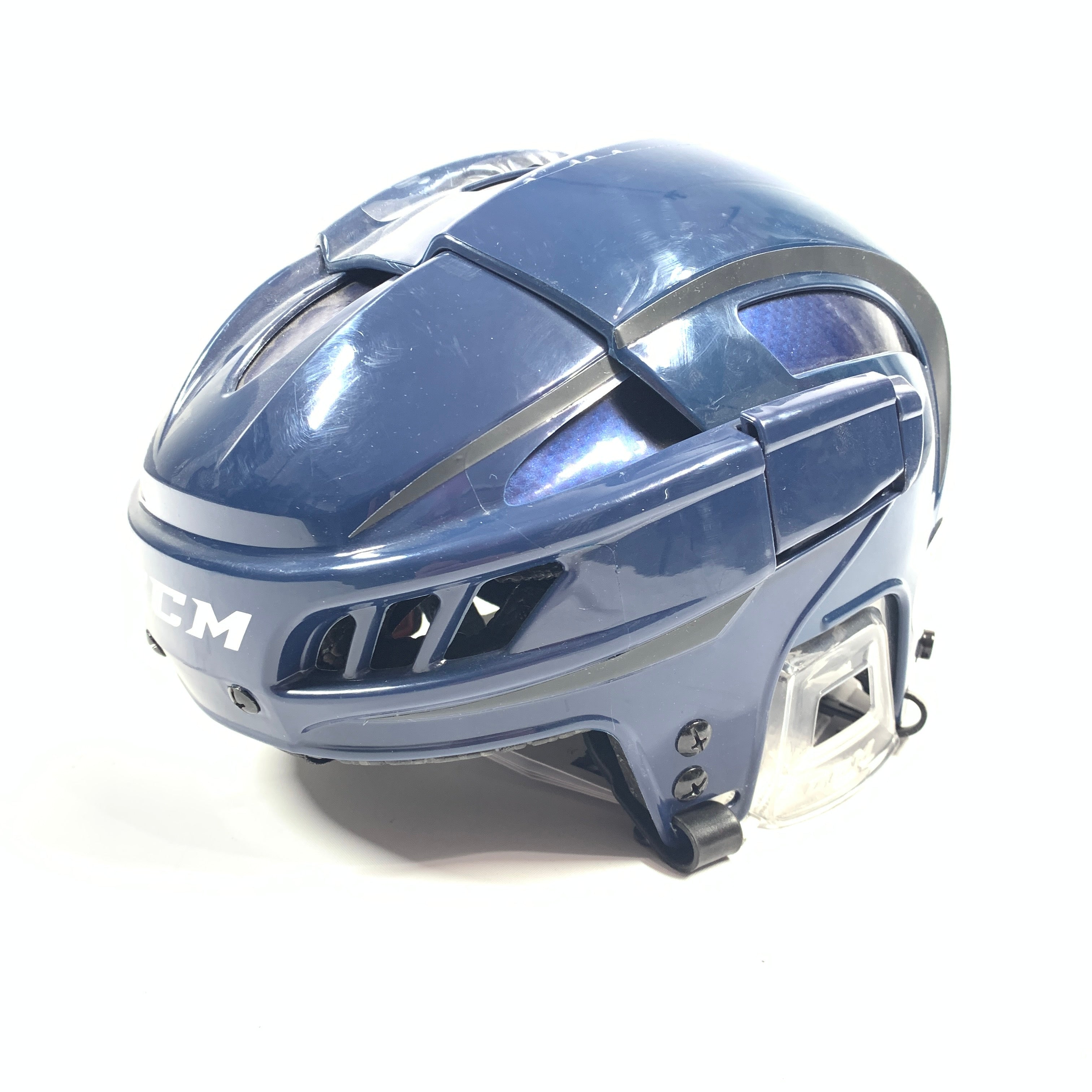 CCM FitLite - Casque de hockey (bleu marine)